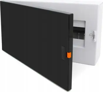 Kuti elektrike NILSON Surface-Mounted Distribution Board 1x18, 18 module, plastike ABS, e bardhë