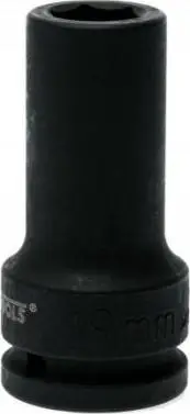 Çelës koke goditës Teng Tools Long, 19 mm, 3/4", i zi