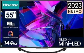 Televizor Hisense 55U7KQ, 55", QLED 4K, SMART, i zi