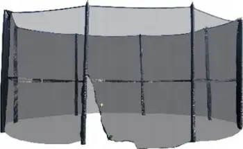 Rrjetë mbrojtëse për trampolinë Master MASTRNET300-210, 300 x 210 cm, e zezë