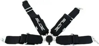 Rrypa sportiv sigurie Slide Quick 4p, 3", 4 pika, i zi