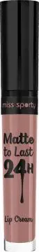 Gloss për buzë Miss Sporty Matte to Last 24H 200 Lively Rose, efekt mat, 3.7ml, rozë neutrale