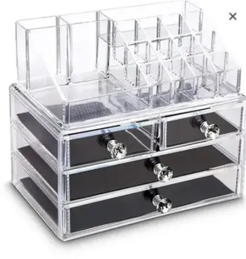 Raft multifunksional transparent 24*19*14. UNIMIKS