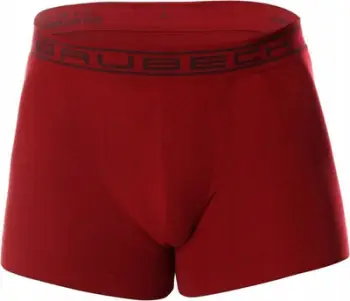 Bokse për meshkuj Brubeck BX10050A Comfort Cotton, XL, pambuk, të kuqe të errët