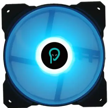 Ventilator PC Spacer 120mm, 2000RPM, LED blu