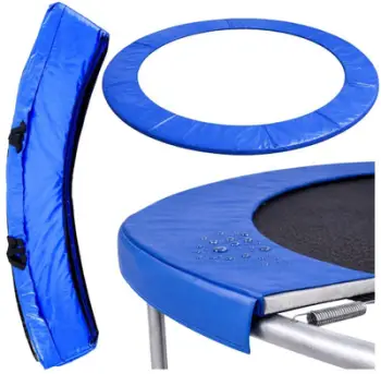 Mbulesë sustash trampoline LEAN SPRING PAD, 244-252 cm 8FT, e kaltër