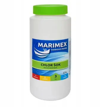 Dezinfektues pishine Marimex AQuaMar Chlorine Shock, pluhur klori, 2.7kg