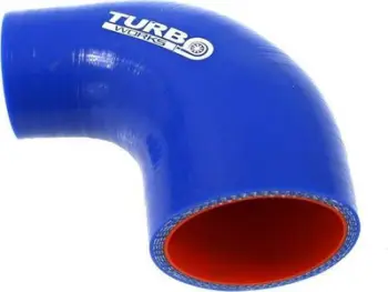 Reduksion silikoni TurboWorks Pro 90°, 57-70mm, blu