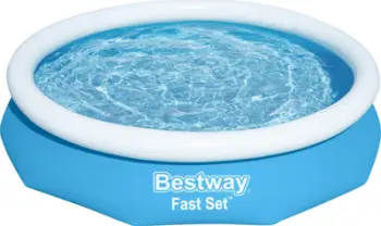Pishinë kopshti Bestway Fast Set, rrethore 305x66 cm, me pompë filtri, blu