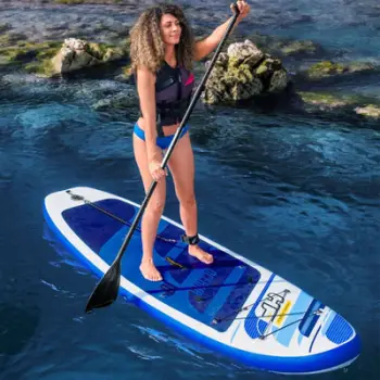 Dërrasë SUP fryrëse Bestway Hydro-Force Oceana, 10', me pajisje, bardh e kaltër
