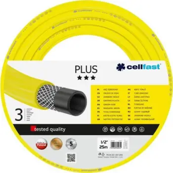 Spërkatës dore Cellfast Simple Ergo 53-320, rregullim i rrjedhës, ergonomik, blu