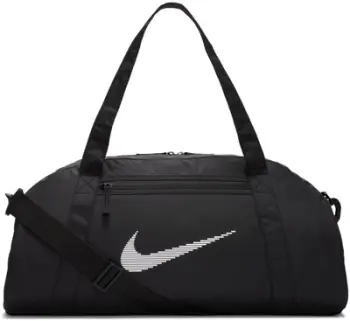Çantë sportive Nike Gym Club DR6974-010, me shirit supi, e zezë