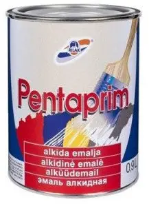 Bojë alkide Rilak ALKYD ENAMEL PENTAPRIM, 0.9L, MILITA