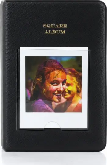 Album foto LoveInstant Square, 64 foto, për Fujifilm Instax, i zi