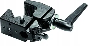 Kapëse universale Manfrotto 035Ftc Super Clamp, metalike, profesionale, e zezë