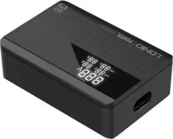Karikues tryeze LDNIO 100W GaN, Type C PD QC, me ekran dixhital, i zi