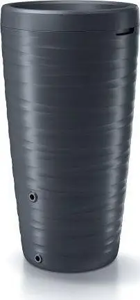 Fuçi uji Maze Rain Barrel 2 in 1, 240L, plastike për kopsht, antracit