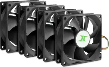 Ventilator keste kompjuteri Inter-Tech 88887290, 80 mm, PWM, i zi