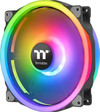 Ventilator kulle Thermaltake Riing Trio 20 RGB, 200mm, PWM, me ndriçim RGB