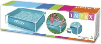Pishinë kornizë Intex Mini Frame Pool, 122 x 122 cm, blu