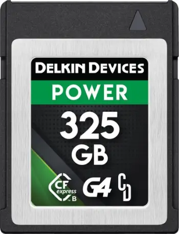 Kartë memorie Delkin Devices Power CFexpress Type B, 325GB