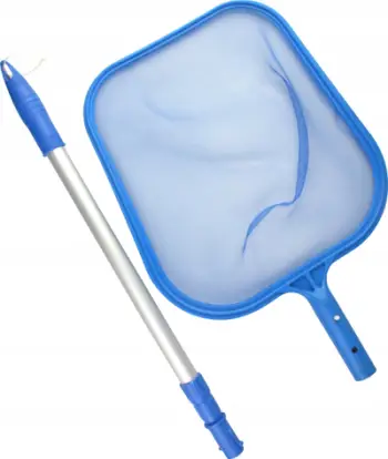 Rrjetë pishine Planet Pool Surface Net, me shufër teleskopike 120 cm, plastike, blu