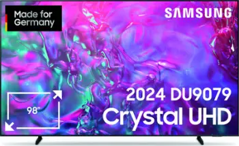 Televizor Samsung GU98DU9079U, 98", 4K UHD, Smart TV, i zi