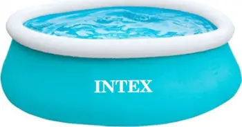 Pishinë e fryrshme Intex Fast Set, rrethore, për familje, blu