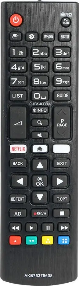 Pilot televizori LG 43LK5900PLA, zëvendësues, i zi