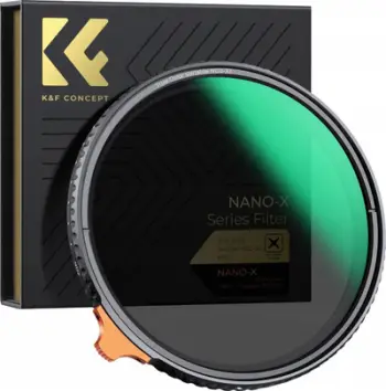Filtër ND K&amp;F Concept Nano X True Color, ND2 ND32, 77mm, gri