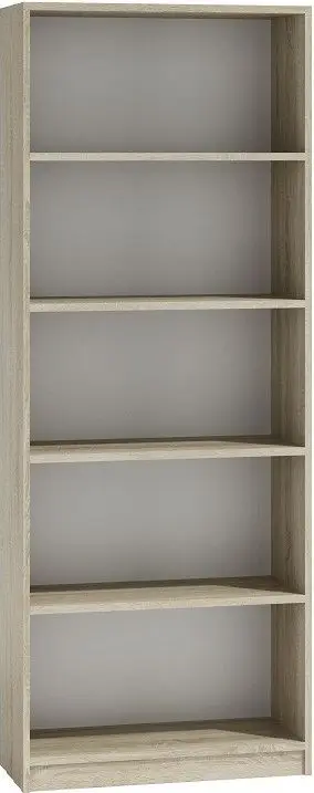 Raft librash Topeshop Shelf Unit 60cm, shumërafësh, oak sonoma