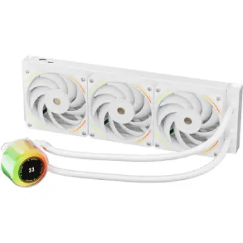 Ftohës ujor CPU 1stplayer CC-360-WH, radiator 360mm, i bardhë