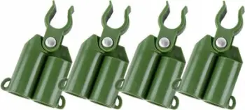 Lidhës majash kopshti Bradas Adjustable, për shtylla 8 mm, set 4 copë