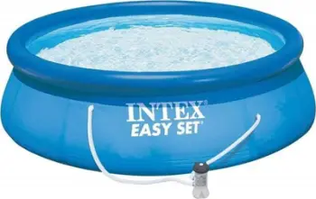 Pishinë inflabile Intex Easy Set 366 x 76 cm, me filtër uji, blu