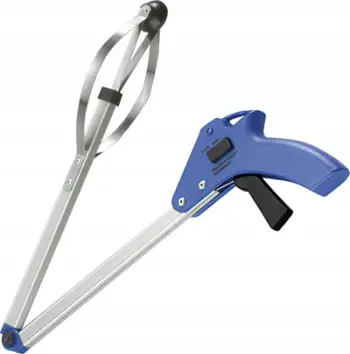 Krah kapës Wenko Classic, 80cm, alumini i lehtë, argjendtë blu