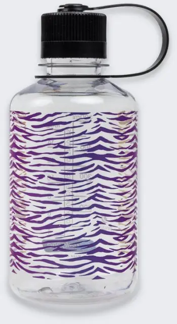 Shishe uji Nalgene Narrow Mouth 16oz, 500ml, dizajn zebra, transparente