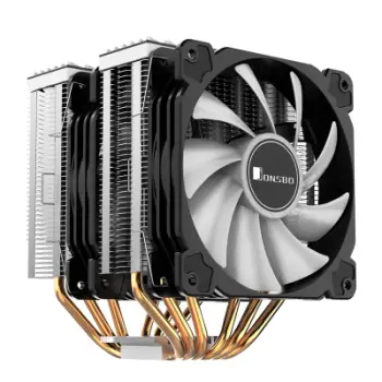 Ftohës CPU Jonsbo CR-2000 GT ARGB, dual-tower, 2x120mm, i zi