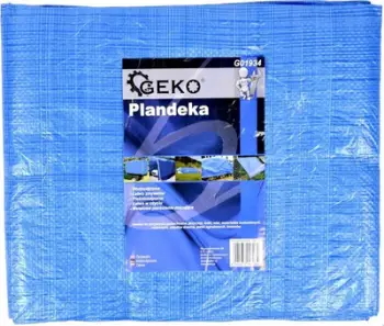 Mbulesë najloni GEKO STANDARD, 5x8m, e kaltër