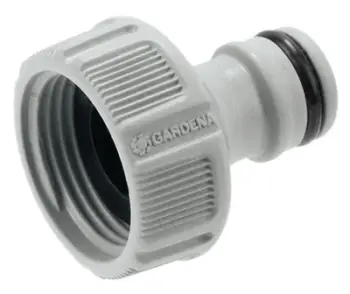 Adaptër rubineti GARDENA Coupling, 3/4", plastike, portokalli