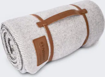 Batanije Petromax Wool Blanket, 150 x 200 cm, lesh 100%, gri e errët Smoke White