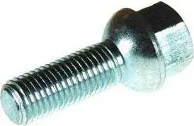 Bullon rrote pa markë M12x1.5, gjatësi 25mm, kokë sferike, i galvanizuar