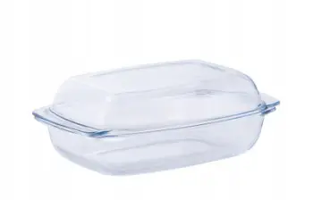 Enë pjekjeje Termisil, 5.0L, qelq borosilikat, transparente