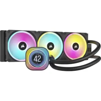 Ftohës uji për CPU Corsair ICUE LINK H150i LCD, 360mm, ekran 2.1", i rinovuar