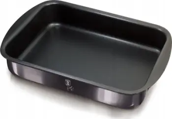 Pjatë pjekjeje Berlinger Haus BH7899 Carbon, 40×28.5 cm, titan jo-ngjitës, gri e errët metalike