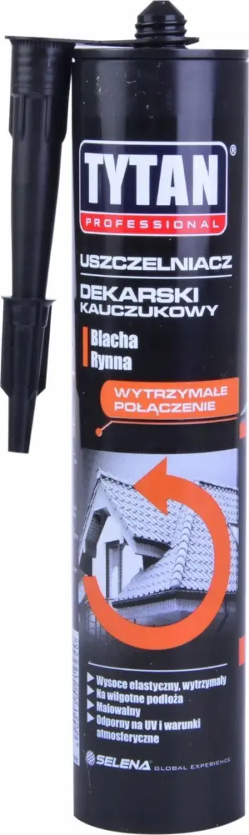 Silikon çatie Tytan Roofing Rubber Sealant, 280ml, kafe