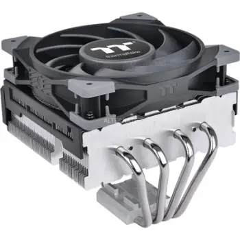 Ftohës CPU Thermaltake TOUGHAIR 110, 120mm PWM, top flow, i zi gri
