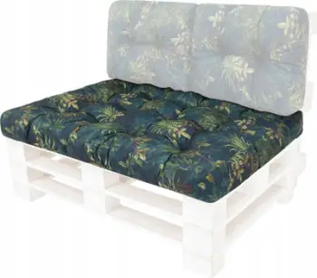 Dyshek për divan paletash HOBBYGARDEN LEO, 120x80 cm, pëlhurë Oxford, gri