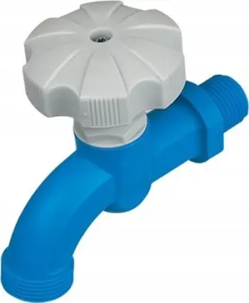 Rubinet kopshti Greenmill Basic Garden Tap GB86T, hyrje M1/2", dalje 3/4", plastike