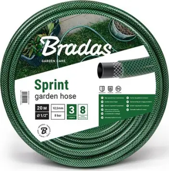 Zorrë kopshti Bradas Sprint, 1/2", 20m, jeshile