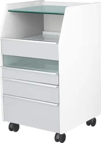 Ndihmës podologjik ACTIV Podological Assistant 984, llambë UV C, me rrota, gri
